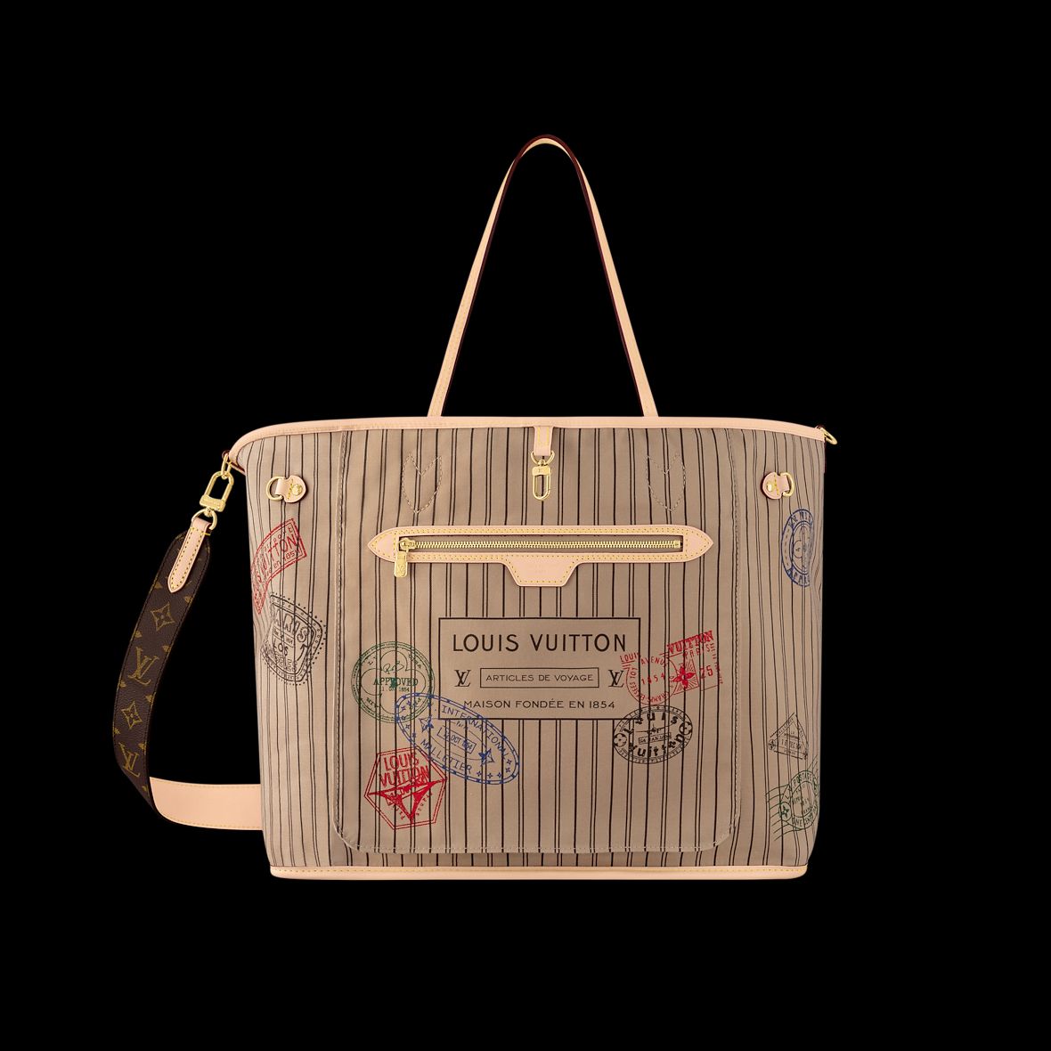 Louis Vuitton Neverfull Bandoulière Inside Out GM