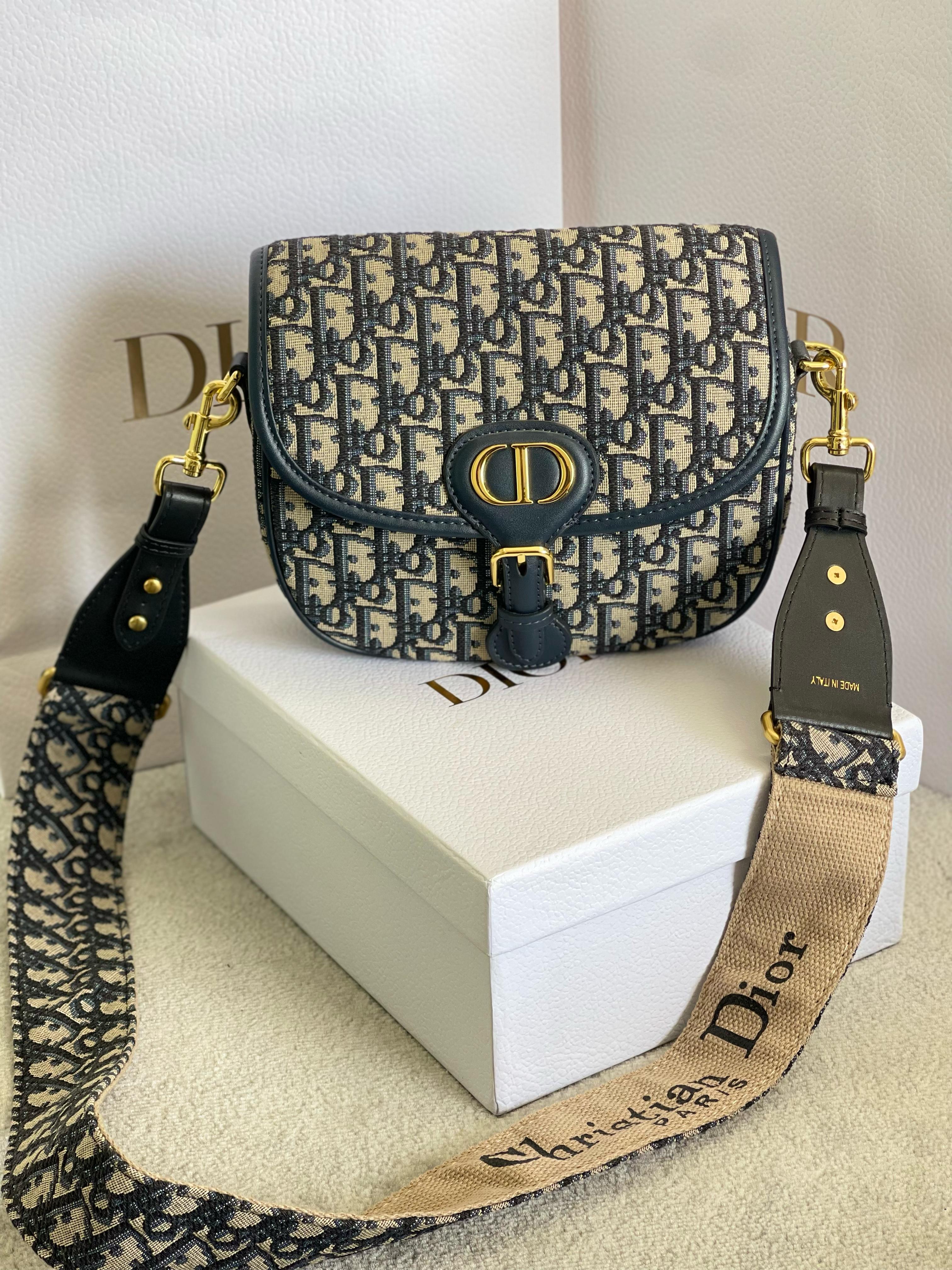 Dior Medium Bobby Bag – Oblique Jacquard Canvas