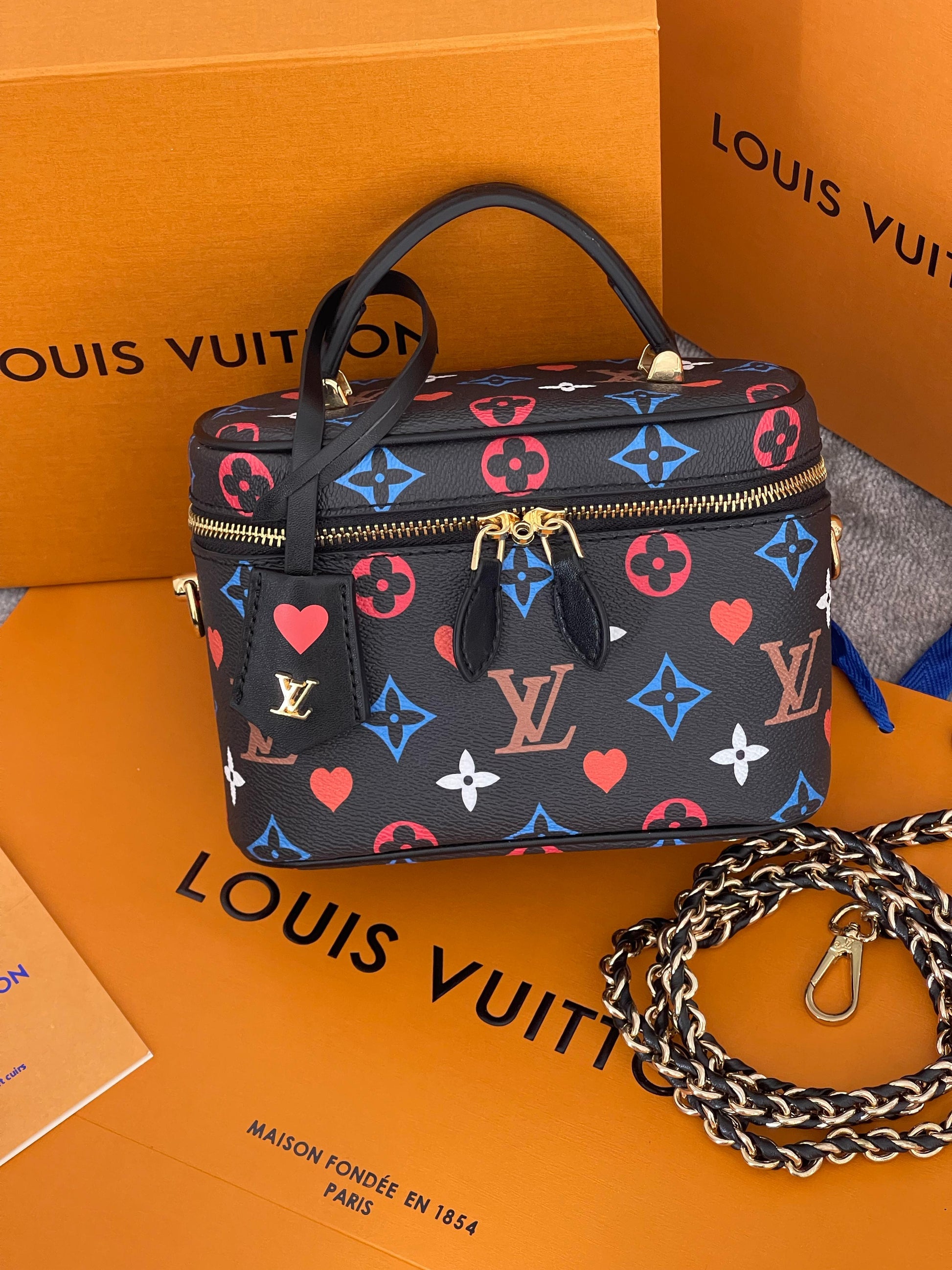 Louis Vuitton Vanity PM Monogram Handbag